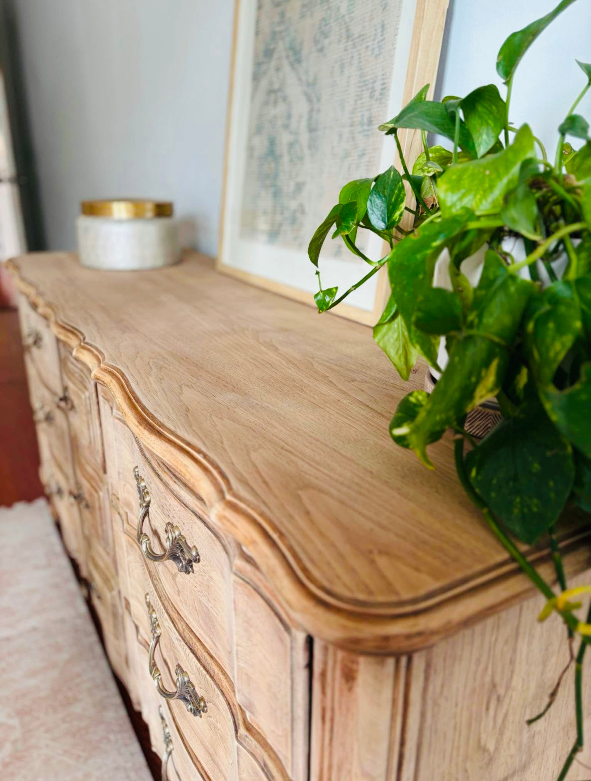 Ember Oak 9 Drawer Dresser