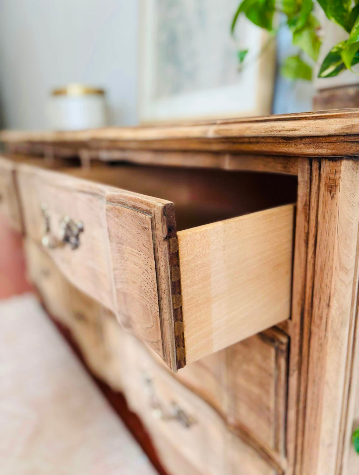 Ember Oak 9 Drawer Dresser